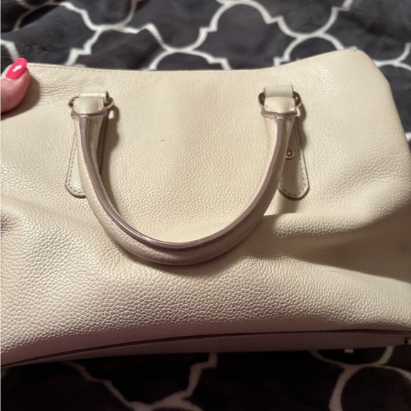 Kate Spade winter white 3 compartment purse. - Picture 1 of 7